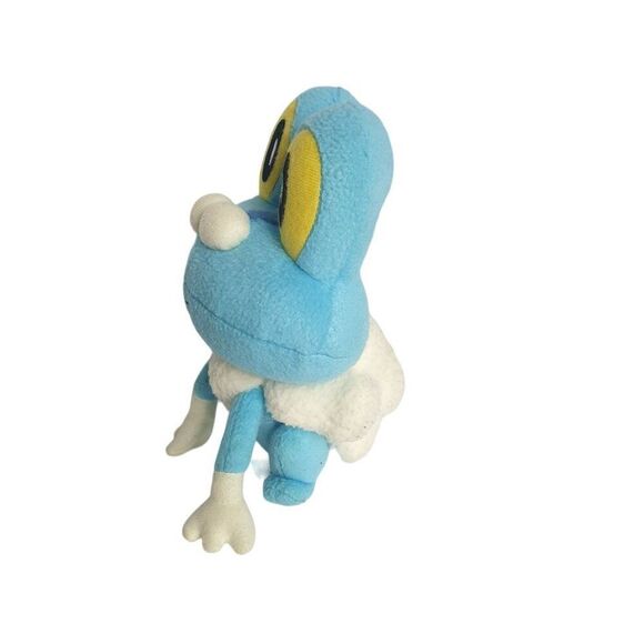 Tomy Pokémon Froakie Plush Toy 8" Blue & Yellow Stuffed Animal Collectible - Picture 2 of 6